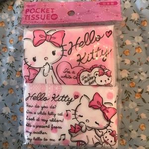 Hello Kitty pocket tissues